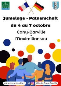 Jumelage Cany-Barville et Maximiliansau : du 04 au 07 octobre