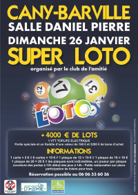 Loto du club de l'amitié