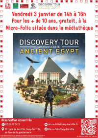 Activité Discovery tour sur le thème de l’Égypte Antique