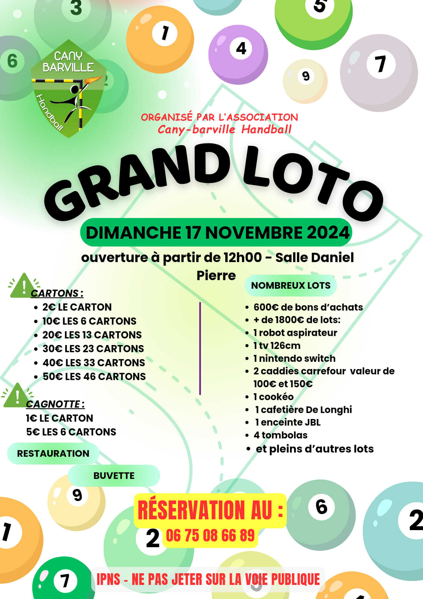 Grand loto : 17 novembre 2024