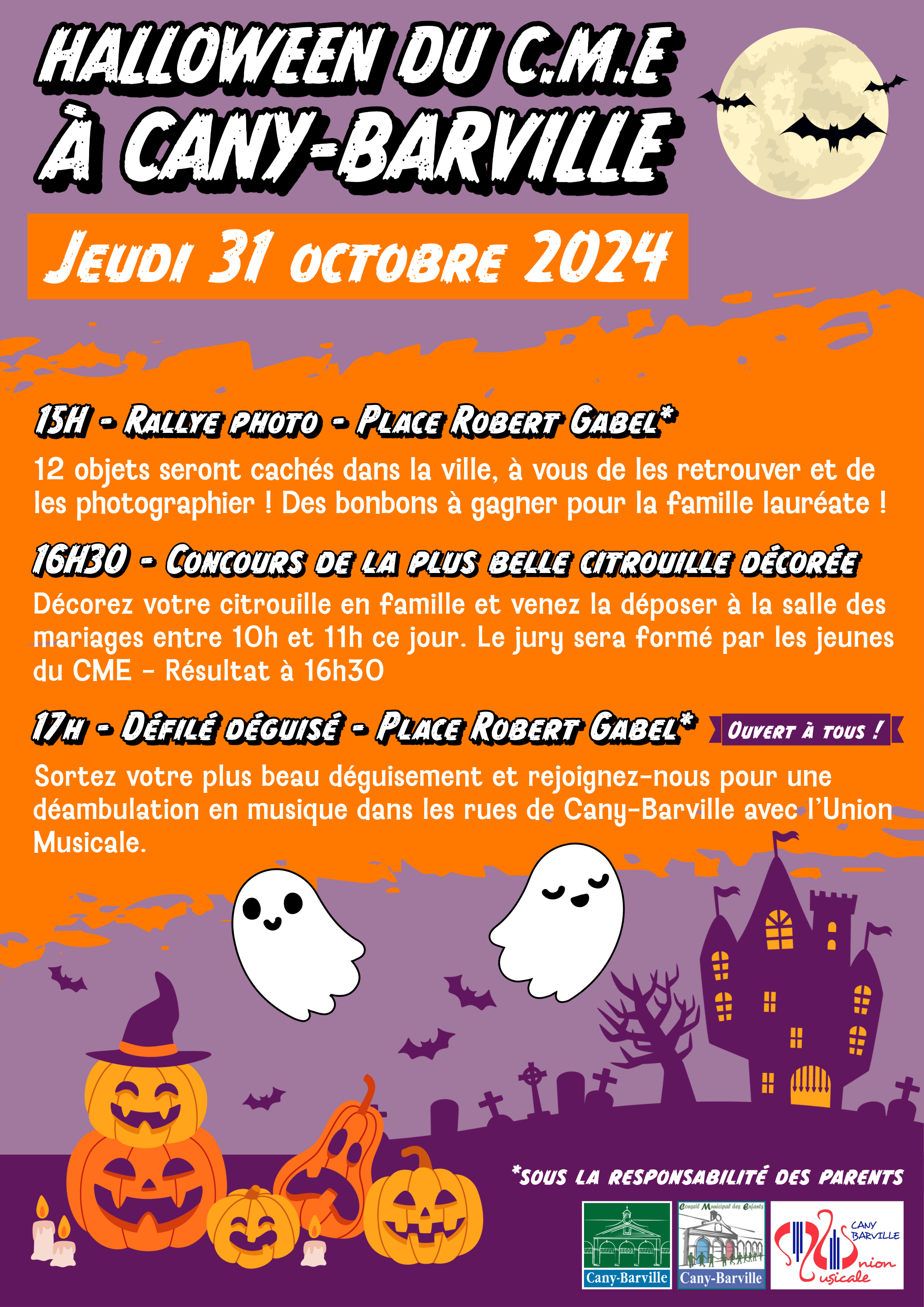 Halloween du C.M.E : 31 octobre 2024