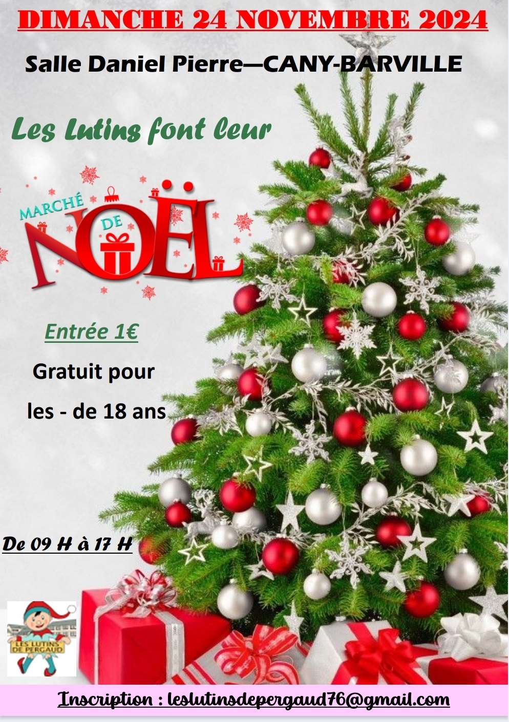 Marché de Noël : 24 novembre 2024