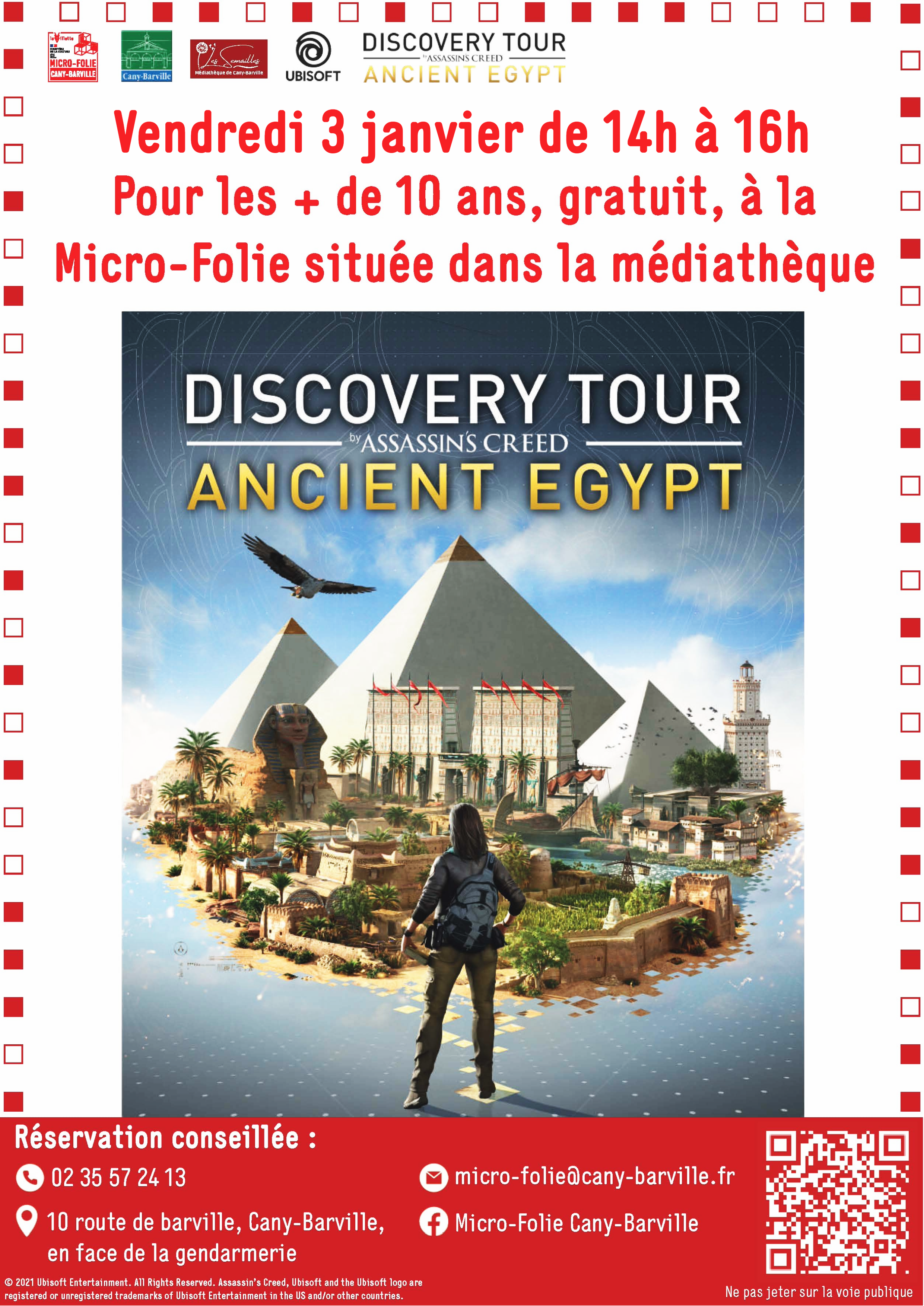 Discovery tour - Égypte Antique : 3 janvier 2025